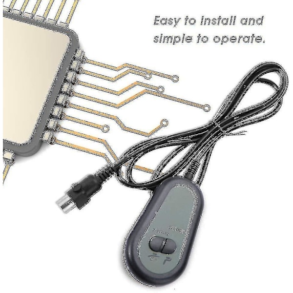 Elektrisk hvilestol fjernkontroll ABS 2 knapper manuell kontroll for hvilestol sofa elektrisk løftestol seng avslapning massasjebord Wuqx (FMY)
