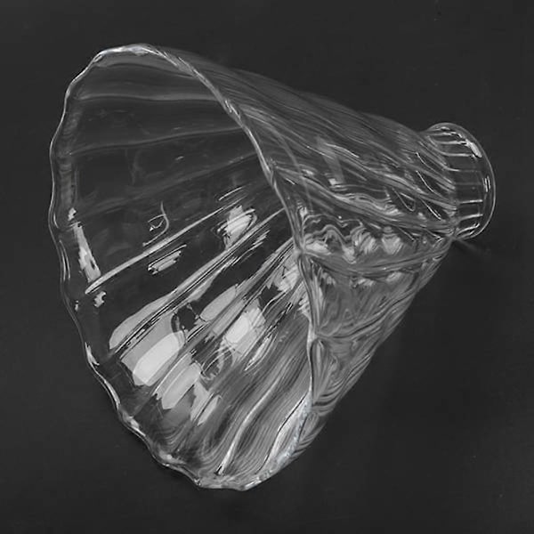 V60 Kahvinsuodatinlasi, suodatinkahviin, Barista-kahvin valmistukseen, läpinäkyvä, uudelleenkäytettävä Co (FMY) transparent