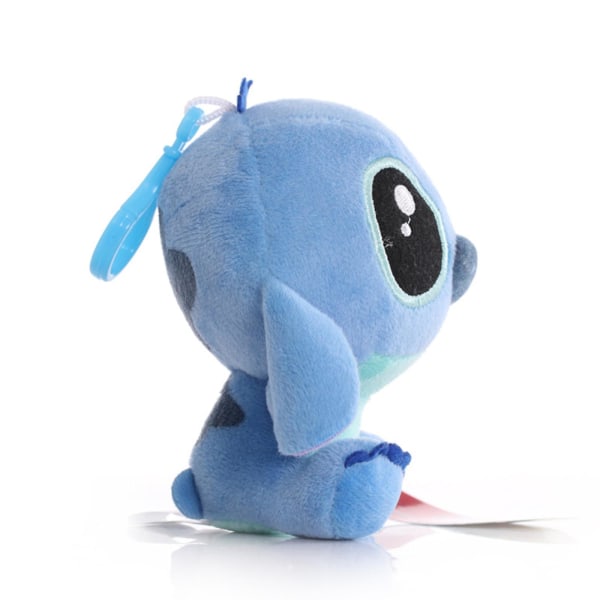 Lilo & Stitch Par-modeller Tegneserie Plukket Kosedyr Anime Plukket Baby Leke Hengeleker Jente Barn Bursdagsgave (FMY) Blue 4inch