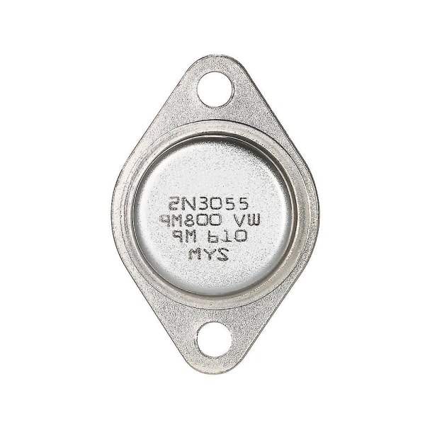 5 stk høykvalitets 2n3055 krafttransistorer Npn To-3 metallkasse 15a/60v sett med 5 transistorer (FMY)