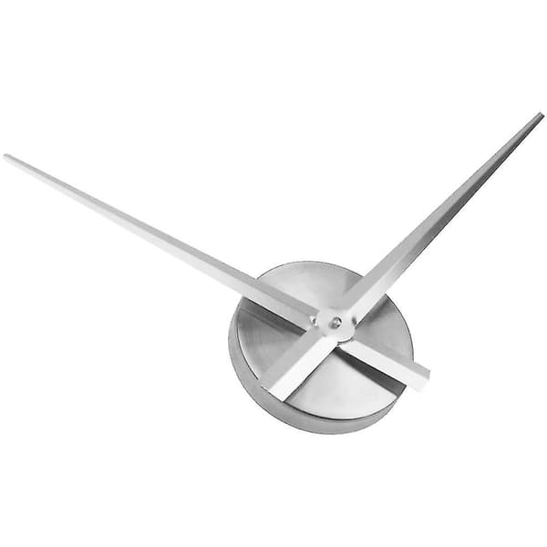 3D-seinäkello toimistoon ja kotiin (FMY) Silver