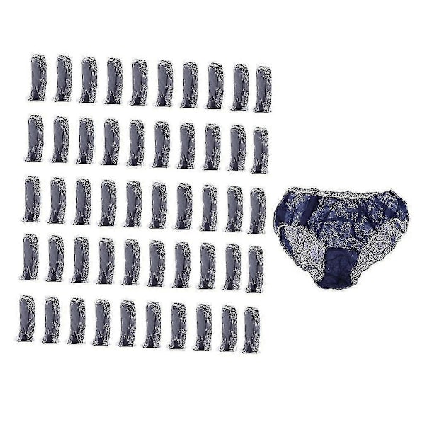 50x Engangs Truser Engangs Undertøy Engangs Truser Engangs (FMY) Blue