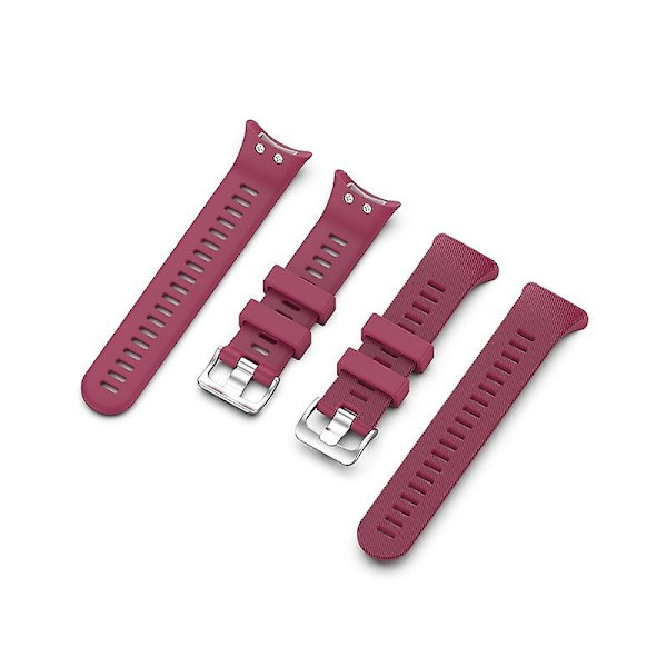 Silicone Urrem til Garmin Swim 2 (FMY) Red Wine