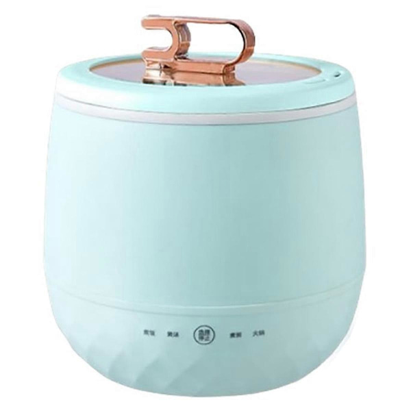 Smart Mini Risgryta, Multifunktionell Kokare, Mini Hot Pot Risgryta, Bärbar Mini Risgryta, (FMY) Light Green