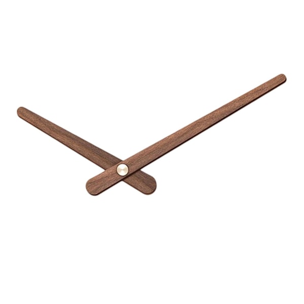 2 st/set Klockvisare Massivt trä Hög vridmoment Reparationsdelar DIY 12/14 tum Väggkvarts Klockvisare för hem QingHai  (FMY) B