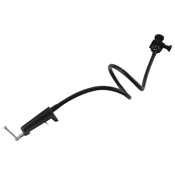 Webcam-stativ, Uppgraderat Webcam-fäste med Flexibel Svanhalsarm och Klämma, Passar för Webcam C9  (FMY) black