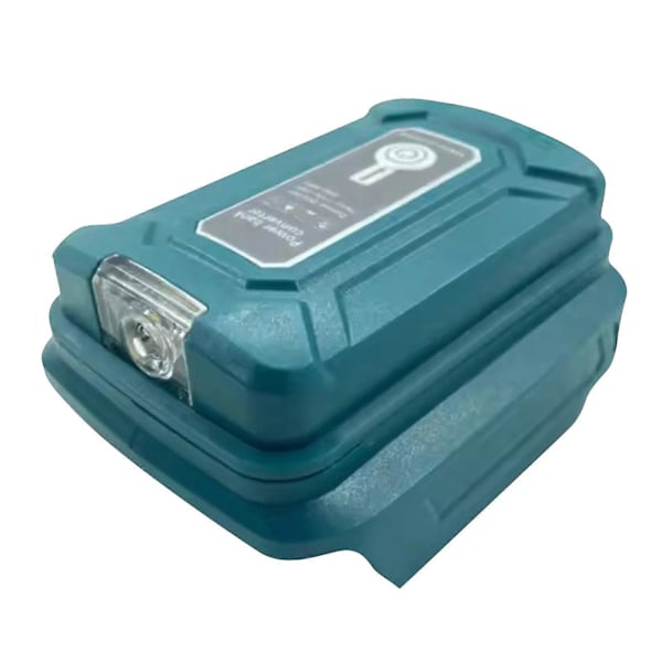 Strømforsyning for Makita-Litium-ion Batteri Hurtiglading LED-lys for Utendørs Bruk (FMY) Blue Dual USB