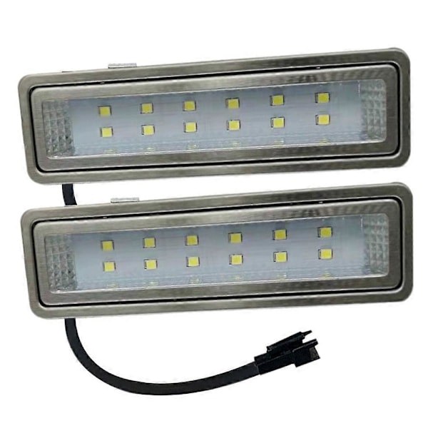 2-delad rektangulär spiskåpa ljuspanel 15W 120mm 12V DC 230V ventilationslampa kök filterlampa 20W halogen motsvarande (FMY)
