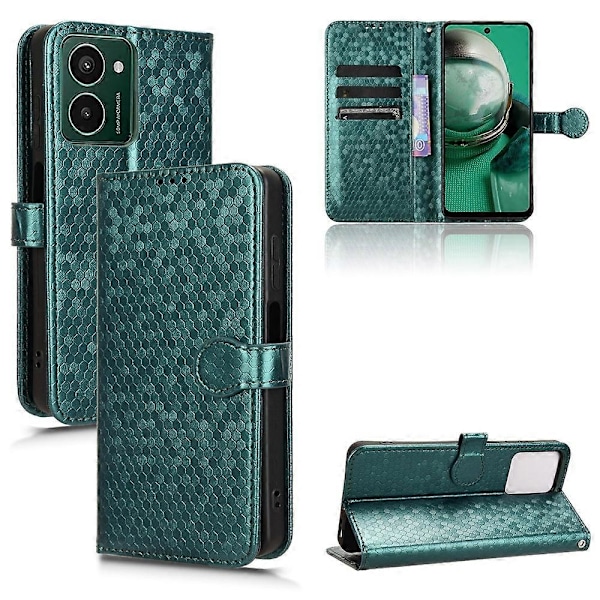 Dot Tekstur Lærveske For HMD Pulse Pro / Pulse / Pulse+ (FMY) Green