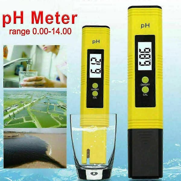 LCD Digital pH-verdimåler pH-vanntester Måler for akvarium Dårlig (FMY)