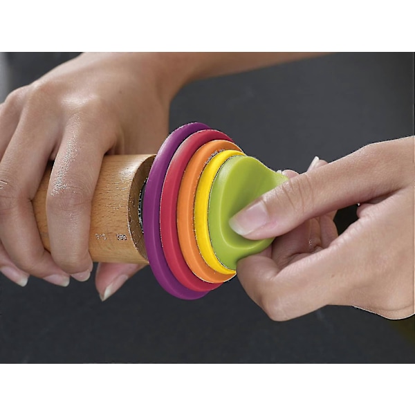 Säädettävä leivontatelalla irrotettavilla renkailla (FMY) Multicolor