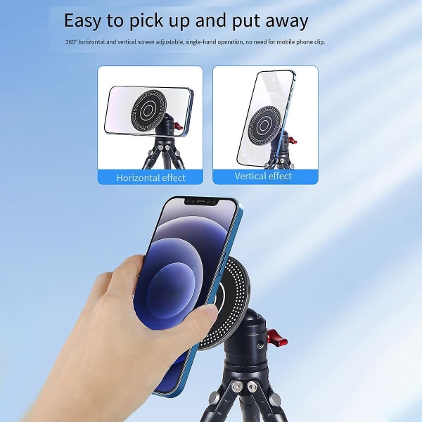 Magnetic Phone Holder Mount For Mobile 6/om5/om4/om4 Se/ Se Gimbal Accessories Smartphone Accessori  (FMY)