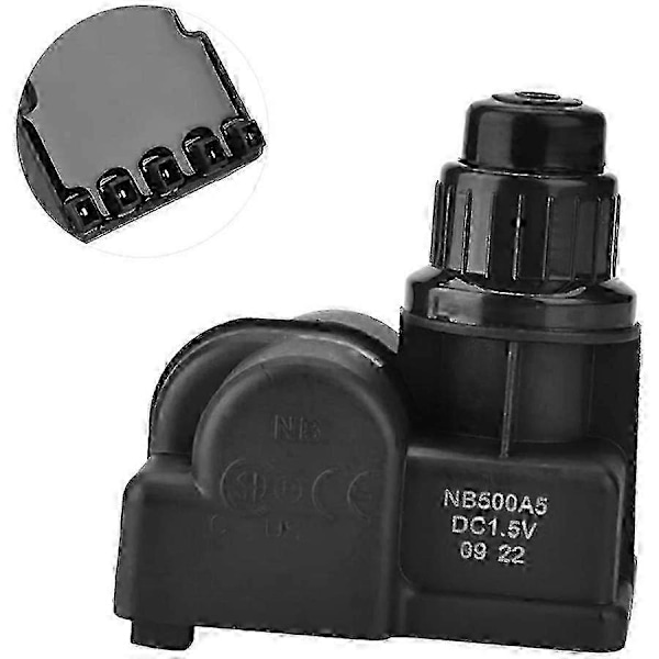 BBQ Gasolgrill Tändare Ersättning Generator Tändare 5 Utgångar AA Batteri Tryckknapp Tändare g20241774353 f74 (FMY) black