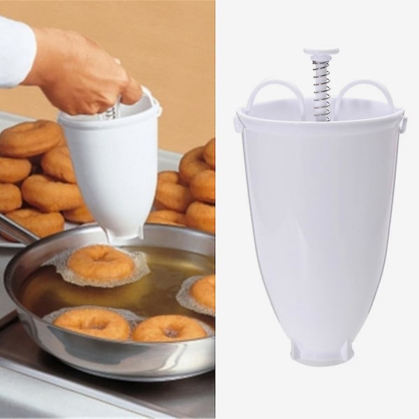 Donut Maker Formmaskine Køkkenværktøj Manuel selvbagning (FMY)