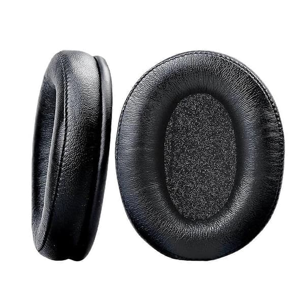 Ørepuder til Kingston Hyperx Cloud II 2 Hovedtelefoner Svampe Puder Ørekopper Black protein leathe