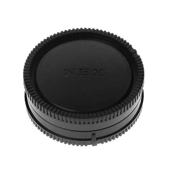 Bakre objektivdeksel Kamerahusdeksel for A9 Nex7 Nex5 A7 A7ii kameralinse (FMY)