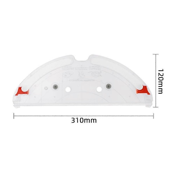 For Roborock S5 Max S6 MaxV S6 PURE T7 Robot Støvsuger Tilbehør Vanntank Støvboks Moppholder (FMY) As Shown