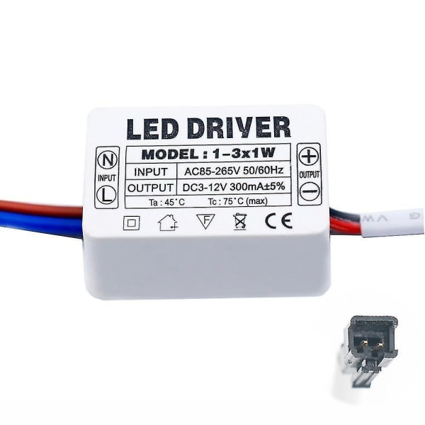 25 36W 300mA LED-drivrörelseffekt-enhet Ac85 265v belysningstransformatorer för LED (FMY)