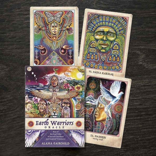 50 stk/sett Tarot-kortdekk Klassiske Jordkrigere Kunstpapir Kreativt Bordspillkort For Klubb (FMY)