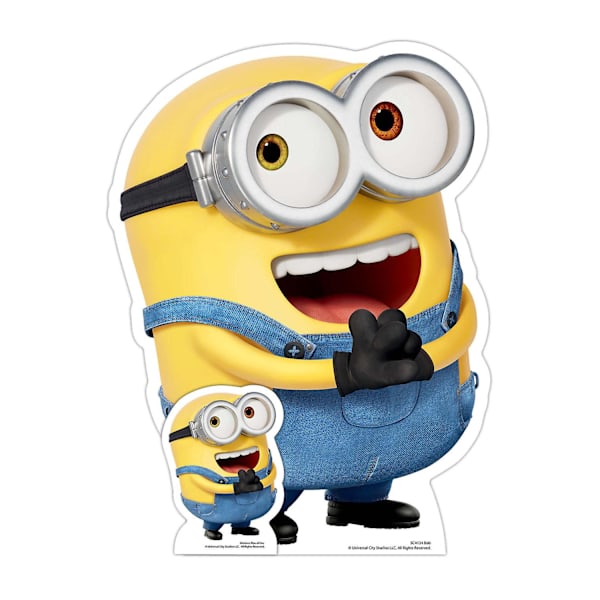 Happy Bob Minion Mini Papputskärning Officiell: The Rise of Gru Stående (FMY)
