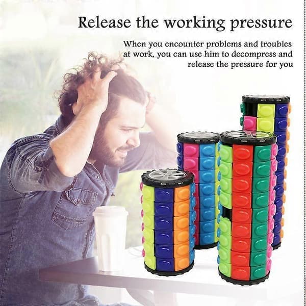 Professionel Magic Cube fidget legetøj Majs Stress Relief Rubix Cube (FMY) Level 7 66g