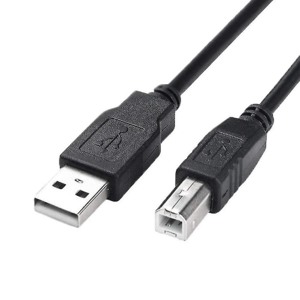10 fot skrivarkabel till dator USB skrivare skannerkabel höghastighets USB skrivarkabel (FMY)