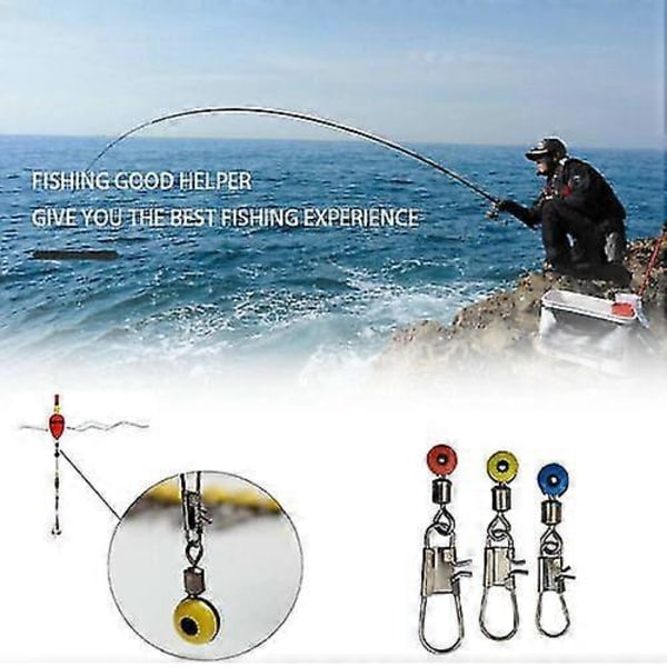 160-dels Havfiske Tillbehörssats Jig-Krokar Swivels Klämma med Tackle Box (FMY) 160pcs
