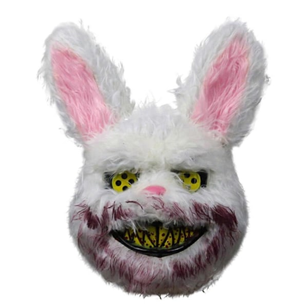 Blodig Horror Tegneserie Dyremaske Halloween Fest Blodig Cosplay Plys Maske (FMY) Rabbit