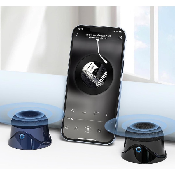 Privat modus magnetisk Bluetooth-høyttalerbass (FMY)
