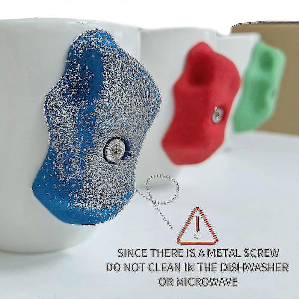 Kalliokiipeilymuki - Kalliokiipeilylahjat - Kiipeilijän otekuppi - Vuorikiipeilytarvikkeet - Pinch Hold -muki (FMY) red 1pcs