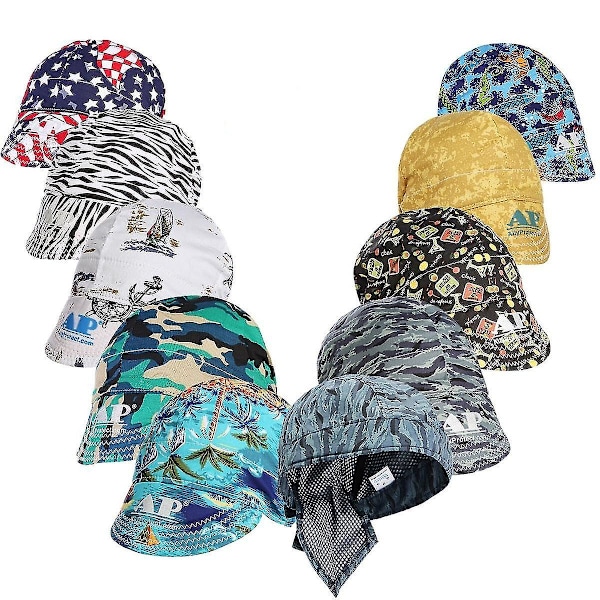 Svedabsorberende Svejsere Svejsning Beskyttelseshat & (FMY) Scarf