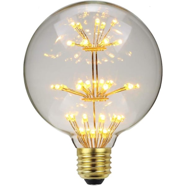 Led Vintage -lamppu Rgb Firework Edison Bulb 3w 220/240v E27 koristelamppu (g95) (FMY)