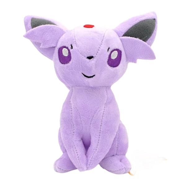 Kawaii Eevee -sarjan plusslelu Sylveon Espeon Glaceon Umbreon Pikachu täytetty nukke lelut harrastukset kokoelma joululahja (FMY) 19cm Espeon