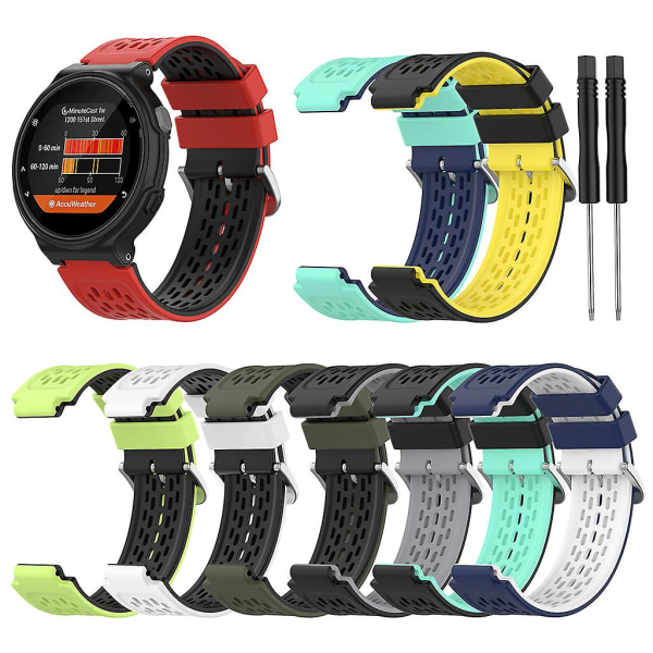 Silkeslena Gummiband för S2 S4 Vivoactive (FMY)