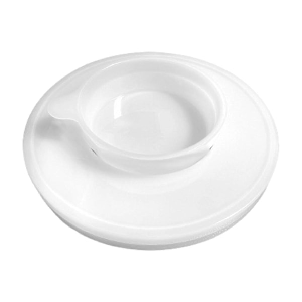 Mixerskålskydd för KitchenAid 4.5-5 Qt Stående Mixer Anti-Stänk Skärm Transparent Lock med Extra (FMY) Sets White