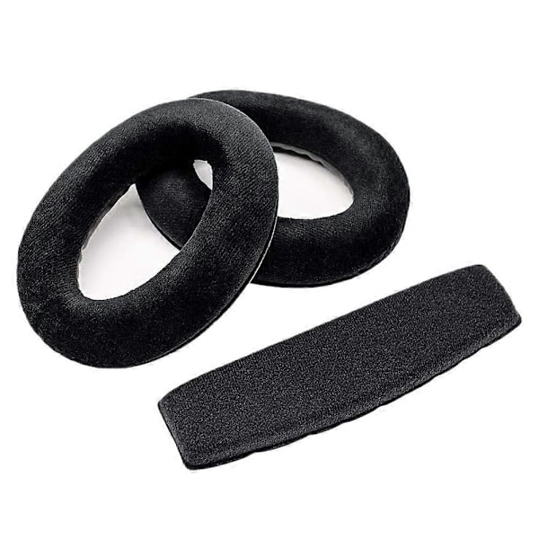 2 st Mjuka Öronkuddar Öronkuddsskydd för Sennheiser HD515 HD518 HD555 HD558 Hörlurar