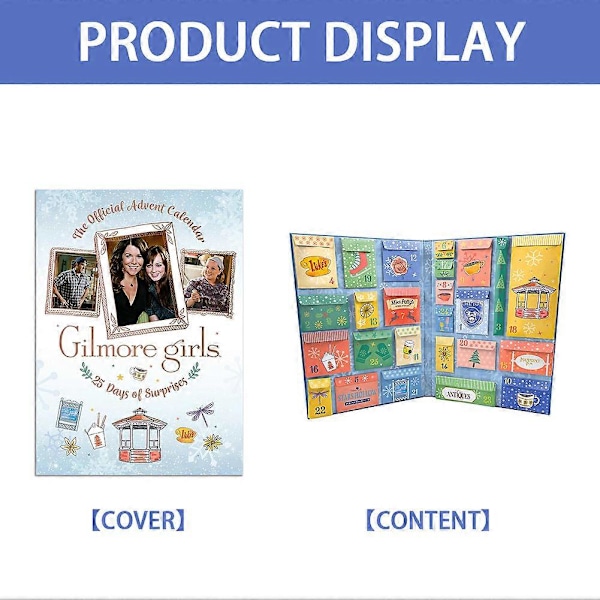 Gilmore Girls Adventskalender Personlig Nedräkningsfigur Kit för Barn (FMY) A