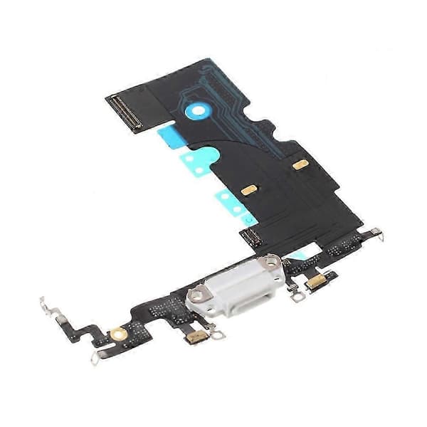 Tail Plug For Iphone Se (2020) Oem Demontering Dock Connector Ladeport Flex Kabel Erstatning - (FMY) White