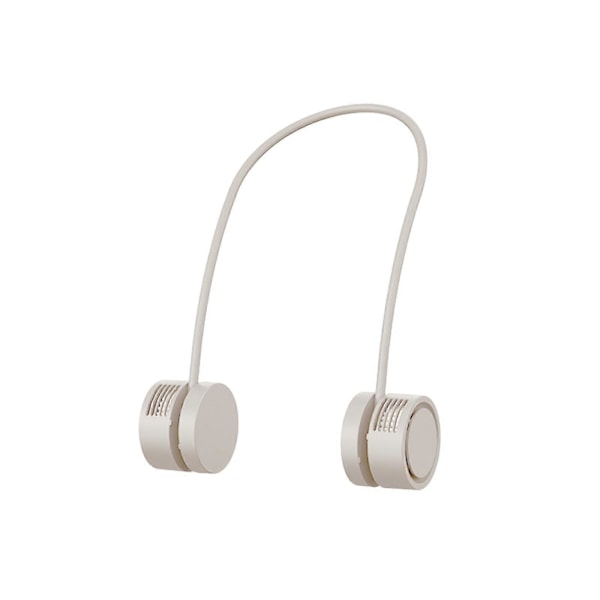 Mini Fläkt Halsfläktar, Hands Free Bladeless Fläkt, 1600mAh Fläkt, USB Vikbara Bladlösa Fläktar Aromfläkt (FMY) BG
