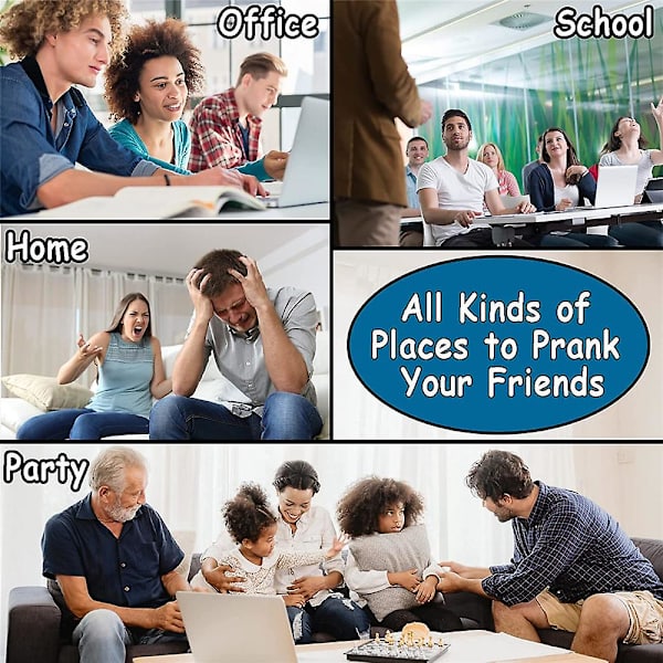 Irriterende Bip-Enhed Kontorspøg Prank Beeping Ting Party Prank Enhed Til Aprils Narredag Tricky Lydproducent (FMY)