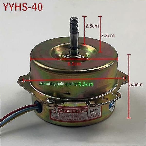 1 stk. Badeværelsesventilationsventilator Motor til YYHS-40 JS (FMY) Macroaxis