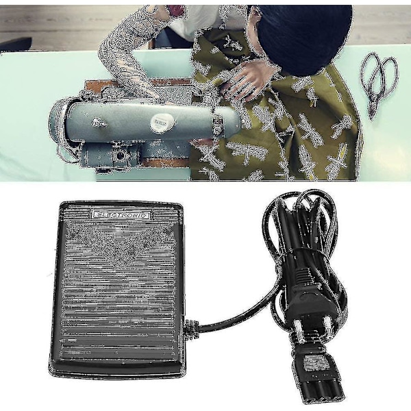 Universal Hjemmesymaskine Starter Pedal Fodpedal Fodkontrol Til Singer Elektronisk (FMY)