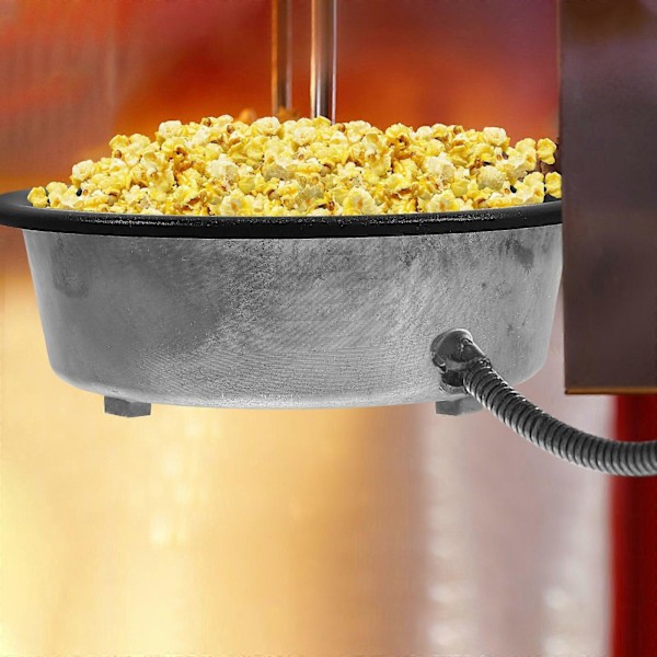 Popcornmaskin Indre Gryte Erstatning Indre Kokegryte Popcornmaskin Tilbehør (FMY) Black 21.00X21.00X7.00CM