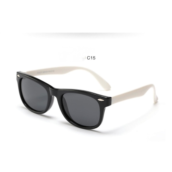 Fashion UV-beskyttelse polariserede solbriller Børnesolbriller -----c15 (FMY)