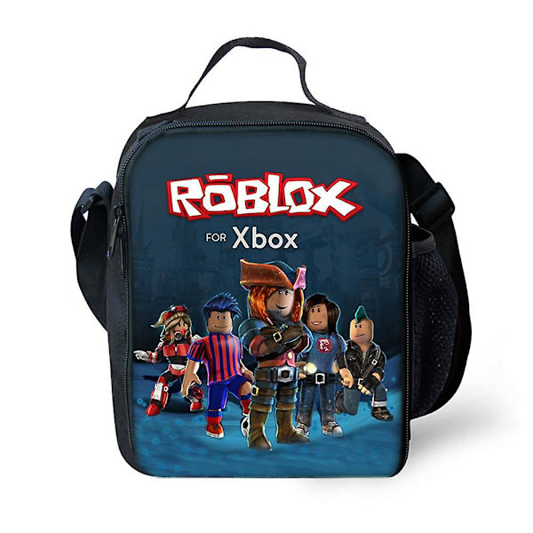 Roblox Isolerte Matpakkeposer, Barnas Gjenbrukbare Matpakke For Piknik Skole, Ideell For Varme Eller Kalde Snacks Bento Bokser  (FMY) F