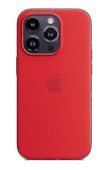 Silikon mobildeksel kompatibelt med iPhone 14 Pro - ya01  (FMY) Red