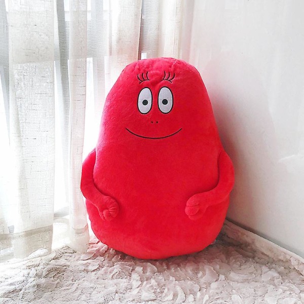 50cm Familie Barbapapa Plysjleke Stor Størrelse Myk Tegneserie Anime Fylte Puter Dukke Plysj Pledd Putedukke Leke For Barn Barn Gave (FMY) Pink about 50cm