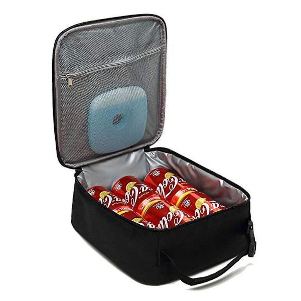 Madpakke til børn Isoleret blød taske Mini-køler Back To School Termisk måltidspakke til piger, drenge - grå (FMY)