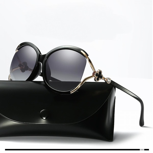 Kvinnors fyrkantiga Cat Eye Hybrid Butterfly Fashion Solglasögon (FMY)