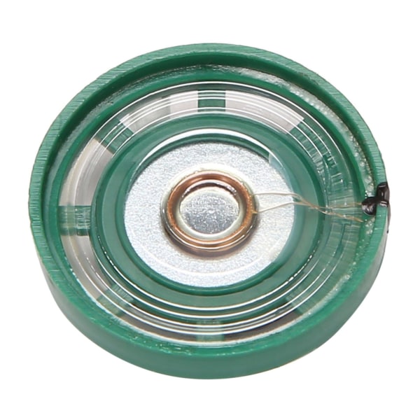 0,25 W 32 ohmin muovikotelo 27 mm halkaisijaltaan magneettikaiutin 4 kpl (FMY) Green Silver